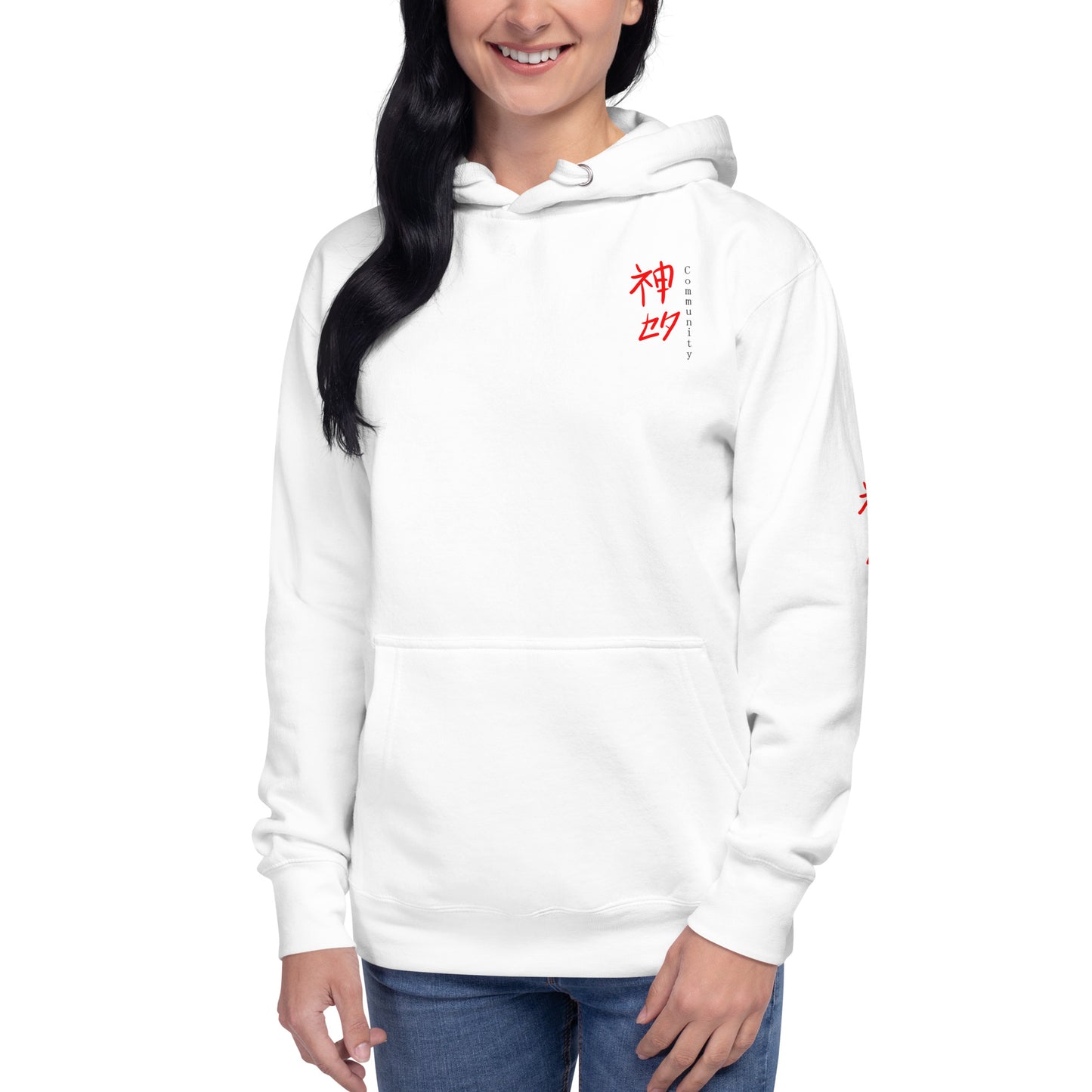 Ephemeral  (Unisex Hoodie White)