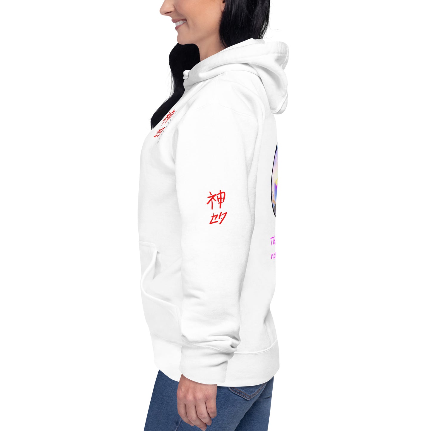 Ephemeral  (Unisex Hoodie White)