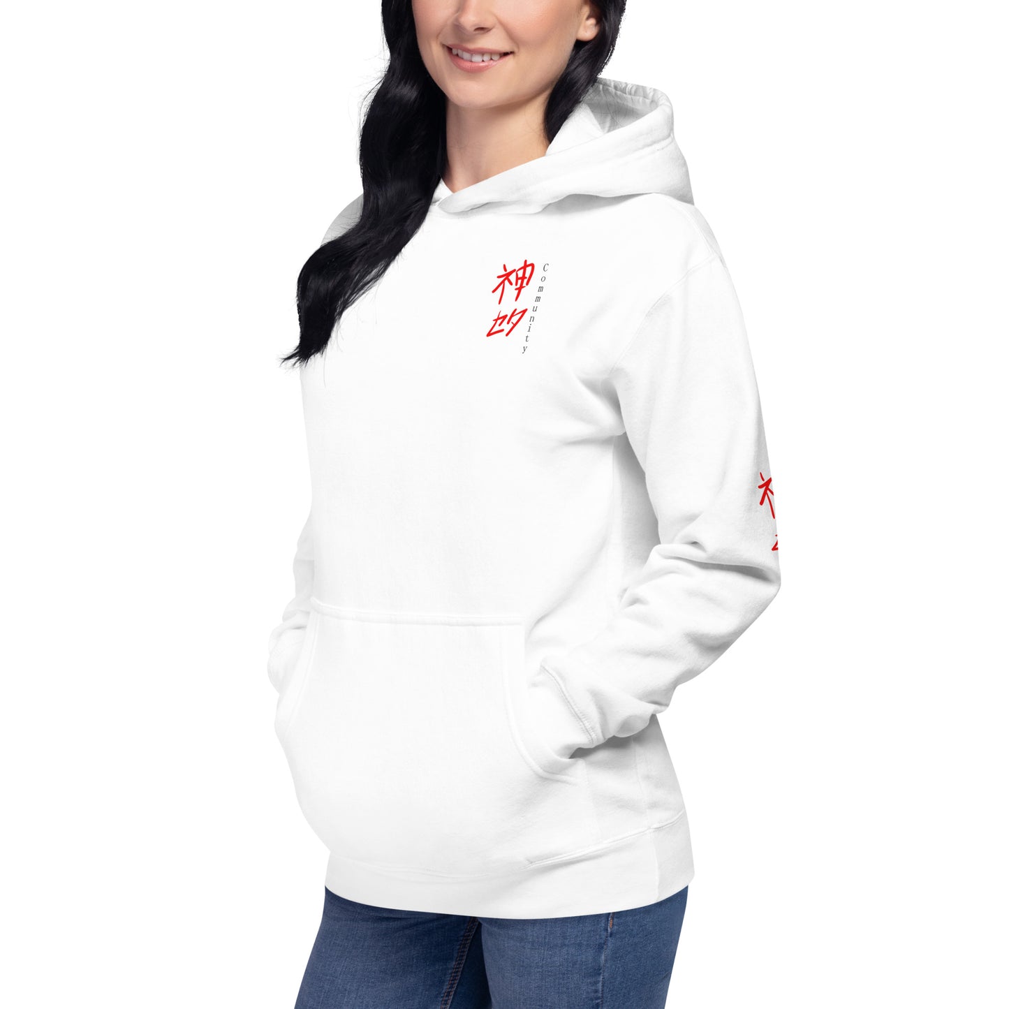 Ephemeral  (Unisex Hoodie White)