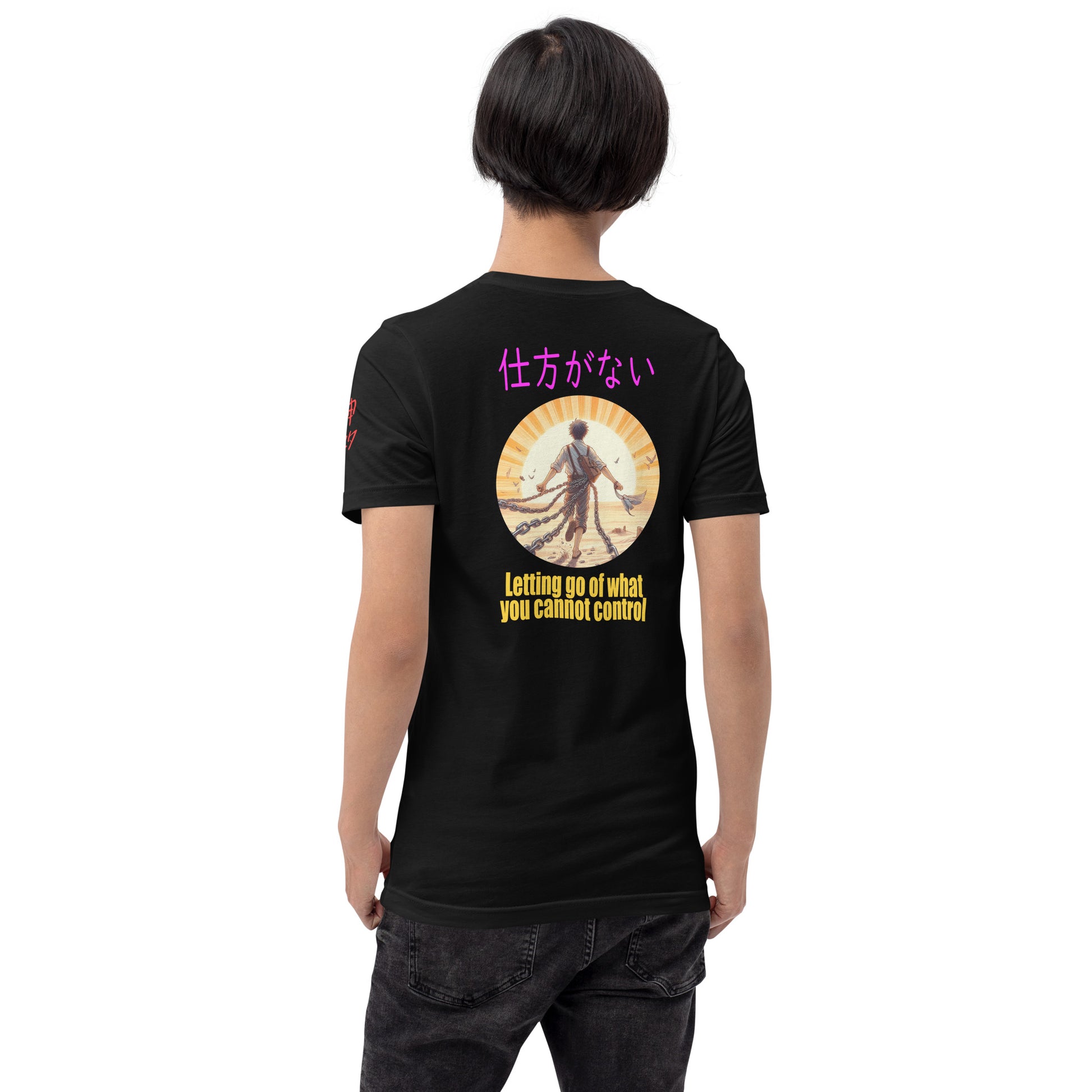 let it go japanese characters t shirt